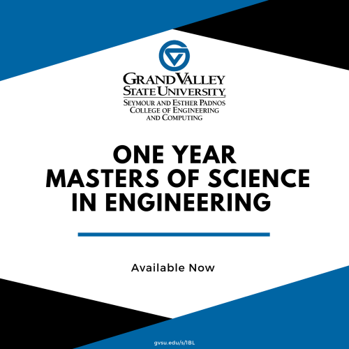School of Engineering Offers One-Year Accelerated Master's Degree